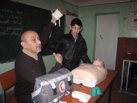 Azərbaycan Qızıl Aypara Cəmiyyətindən silsilə tədbirlər 