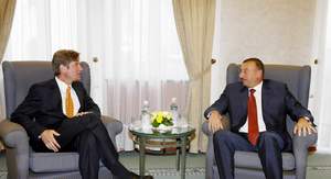 İlham Əliyev Metyu Brayzanın etimadnaməsini qəbul edib