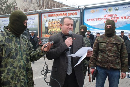 İqdırda erməni qətliamı bax belə qınandı (Fotosessiya)