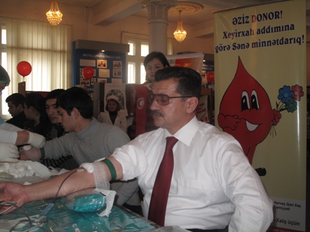 Deputat qanvermə aksiyası təşkil edib