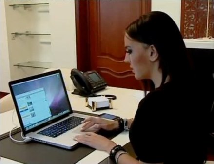 Leyla Əliyeva filmə çəkilib (FOTOLAR)
