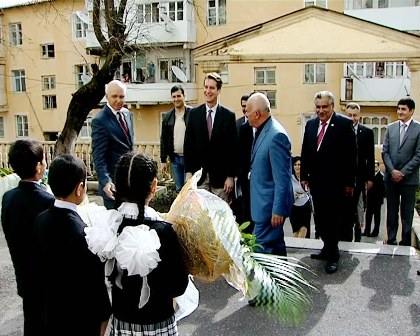 Metyu Brayza Əhəd Abıyevlə görüşdü (FOTOLAR)