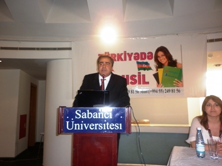 Bakıda “Sabancı Universitetinin tanıtımı” (FOTOLAR)