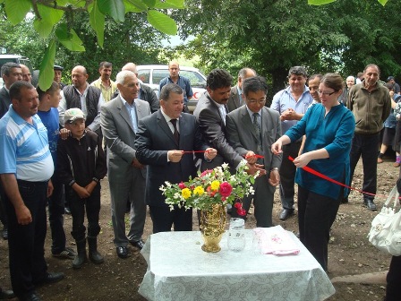 Qızıl Aypara Cəmiyyəti Qazaxın bir kəndini susuzluqdan xilas edib