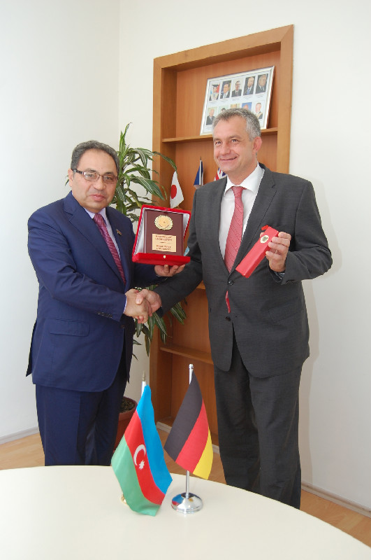 Bundestaq üzvləri BDU-da 