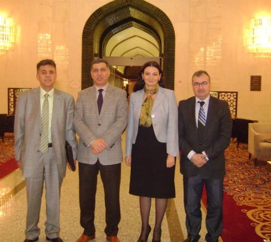 Azərbaycan deputatları İraq Türkmən Cəbhəsinin lideri ilə görüşüblər (FOTO)