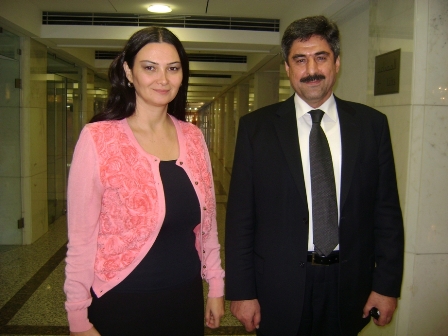 Azərbaycan deputatı İraq rəsmiləri ilə görüşlər keçirib (FOTOLAR)