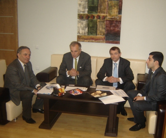 Əflatun Amaşov Almaniyanın DAPD İnformasiya Agentliyinin direktoru ilə görüşüb