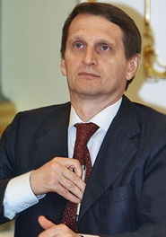 Sergey Narışkin Rusiya Dövlət Dumasının sədri seçildi