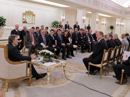 Prezident 60 jurnalisti qəbul etdi və söz verdi... FOTOLAR