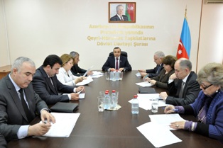 Azay Quliyev QHT Şurasının iclasını keçirdi
