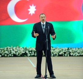 Prezident pnevmotik tapançadan atəş açıb 