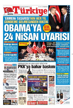 “Türkiyə” Azərbaycandan bəhs edib