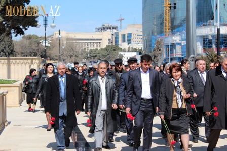 İşğalın 19-cu ilində… Şəhidlər Xiyabanı ziyarət olundu – FOTOLAR 