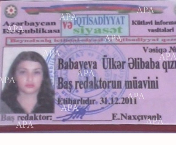 Azərbaycanda iki "reket jurnalist" tutulub - biri kişi, biri qadın