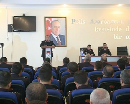 Polis rəisi Rasim Musayev Gəncədəki kriminogen durumdan danışıb
