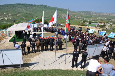 “Azərsu” Xızıda təməlqoyma mərasimi keçirib