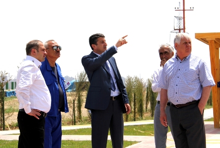 Gürcüstan nümayəndələri Azərbaycanda tullantıların idarəolunması təcrübəsin iöyrənirlər