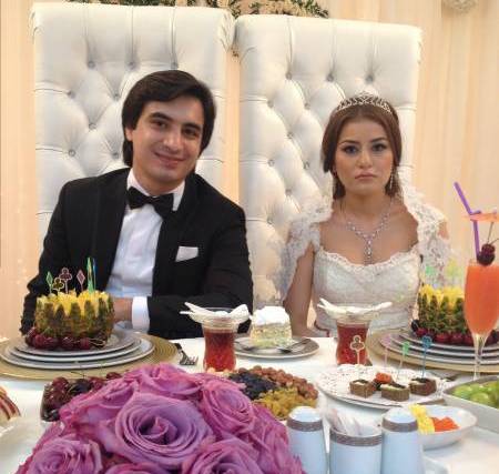 Deputatın oğlu nazirin qardaşı qızı ilə evləndi - FOTO