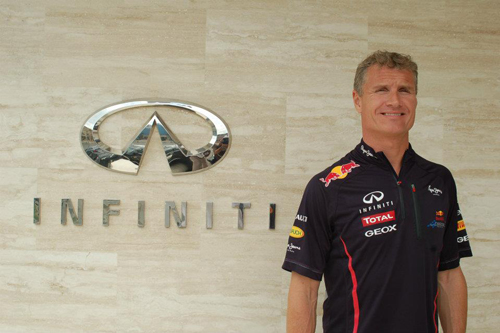 “Formula-1”in əfsanəvi pilotu David Coulthard İnfiniti satış mərkəzində! - FOTO