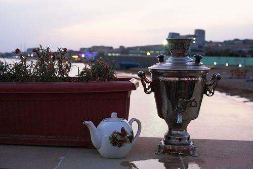 Yaxşı samovar çayı ilə tanınar...