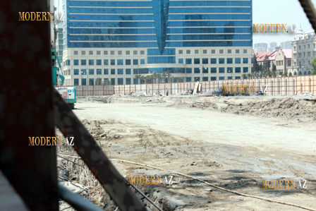 Bakının Azadlıq meydanı niyə qazılır? – FOTOLAR