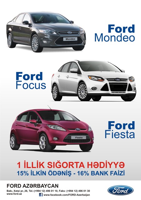 Ford Azərbaycandan mövsümün ən qaynar kampaniyası!