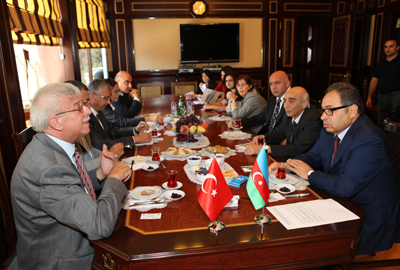 Anadolu Universitetinin nümayəndə heyəti BDU-da FOTO