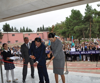 Tovuzda şəhid Elxan Məmmədov adına məktəbin açılışı olub - FOTO