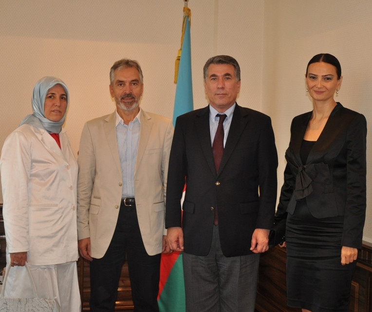 Ziyafət Əsgərov İsgəndər Palanı qəbul edib - FOTO