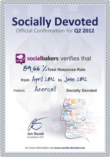 Azercell “Socially Devoted” sertifikatına layiq görülüb