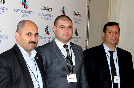 Azər Həsrət Moskvadakı konfransda erməni həmkarlarına etiraz edib