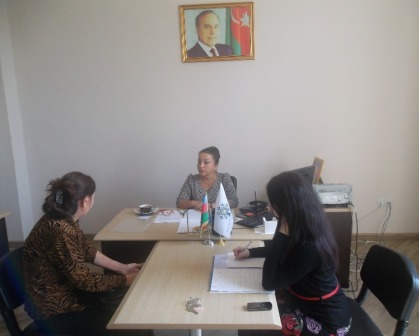 Sədaqət Vəliyeva seçiciləri ilə görüşüb