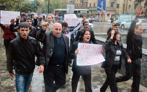 Arif Hacılı piketdən yeni xəbər verdi