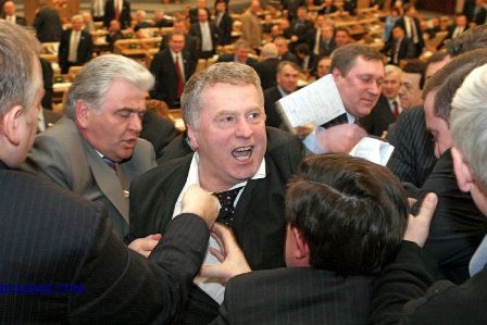 Parlament dava-dalaşları - FOTOLAR