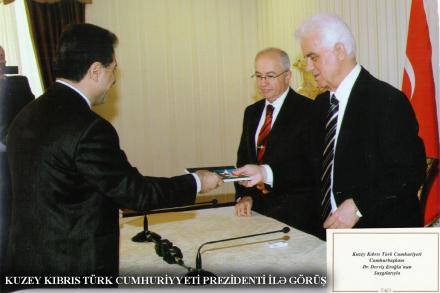 Azərbaycanın partiya sədrinin Şimali Kiprə səfəri başa çatdı - FOTO