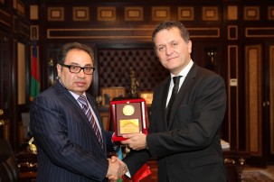 Abel Məhərrəmov Türkiyənin səfiri ilə görüşüb