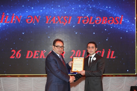 BDU-da “İlin ən yaxşı tələbələri” mükafatlandırılıb - FOTO