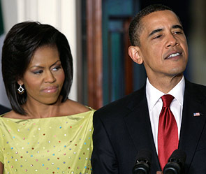 Obama ailəsi Azərbaycan prezidenti və xanımını təbrik edib