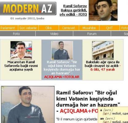 Modern.az-ın redaktorundan OXUCULARA