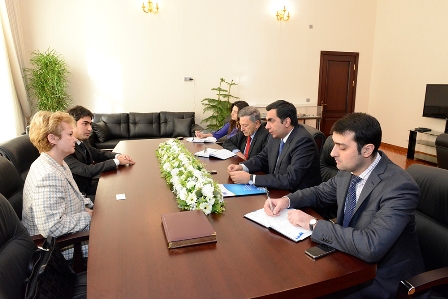 Avstriya səfiri Bakı Ali Neft Məktəbində - FOTO