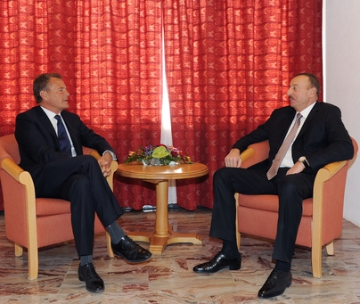Prezident BP sədri ilə görüşdü