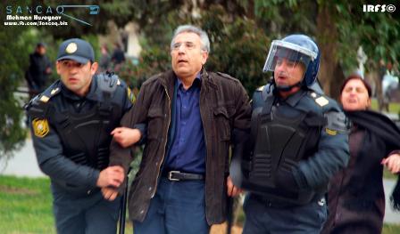 Polis xeyli sayda aksiya iştirakçısını saxlayıb - SİYAHI