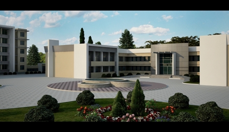 Bilgəhdə yeni “Qocalar evi” tikilir-FOTOLAR