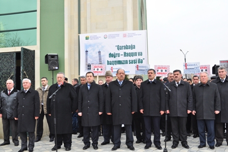 Elşad İskəndərov: “İslam dövlətlərində Xocalı ilə bağlı azan deyilsin”-FOTOLAR