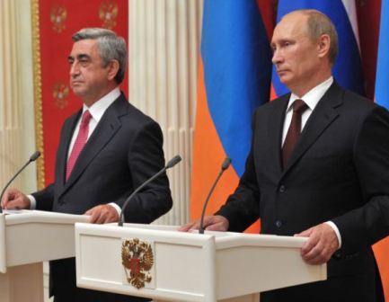 Putin sabah Sərkisyanla görüşür: İrəvan Avrasiya İttifaqına hazırlaşır -  RƏSMİ 