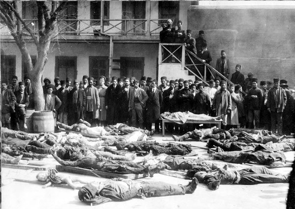 Ermənilərin törətdiyi bəşəri cinayət - 31 mart soyqırımı...
