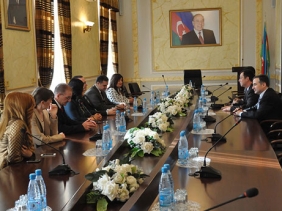Elşad İskəndərov Kanada nümayəndə heyəti ilə görüşüb