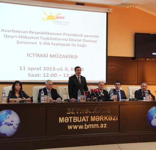 QHT Alyansı QHT Şurasının 5 illik fəaliyyətininin ictimai müzakirəsini keçirib 