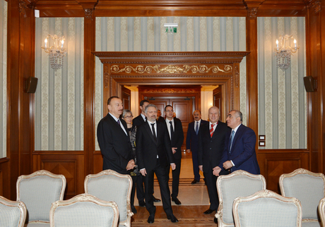 Prezident Bakıda teatrın açılışına qatılıb - FOTO